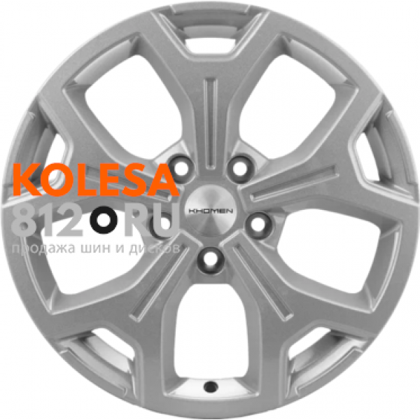 Khomen Wheels KHW1710 6.5 R17 PCD:5/114.3 ET:40 DIA:64.1 F-Silver
