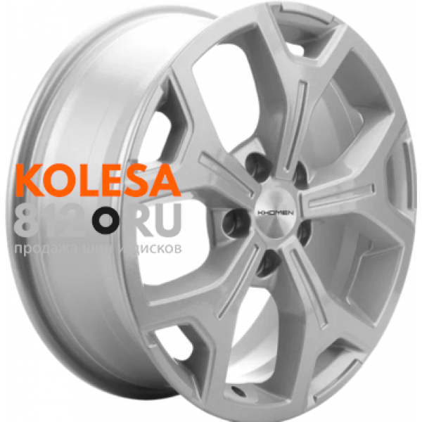 Khomen Wheels KHW1710 7 R17 PCD:5/114.3 ET:37 DIA:66.5 F-Silver