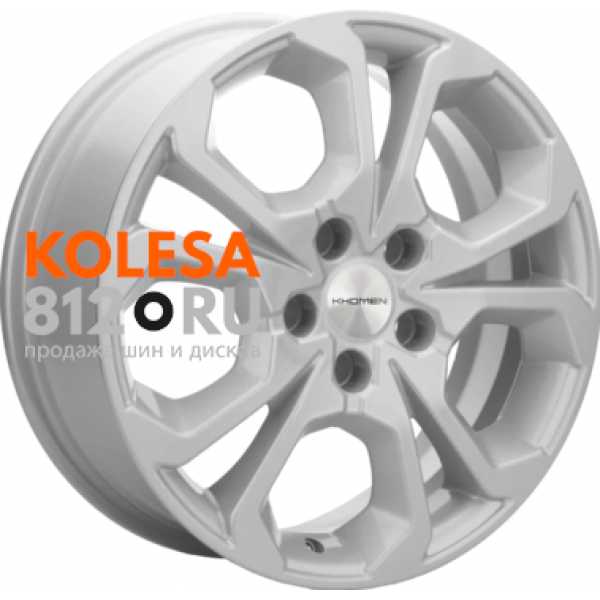 Khomen Wheels KHW1711 6.5 R17 PCD:5/108 ET:33 DIA:60.1 F-Silver