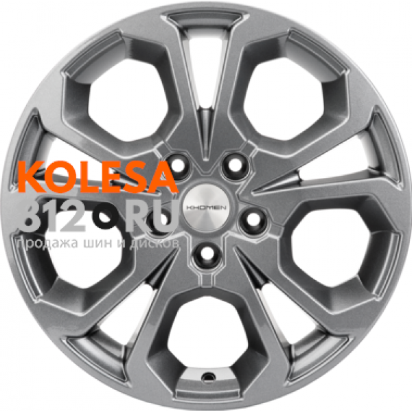Khomen Wheels KHW1711 6.5 R17 PCD:5/114.3 ET:50 DIA:66.1 Gray