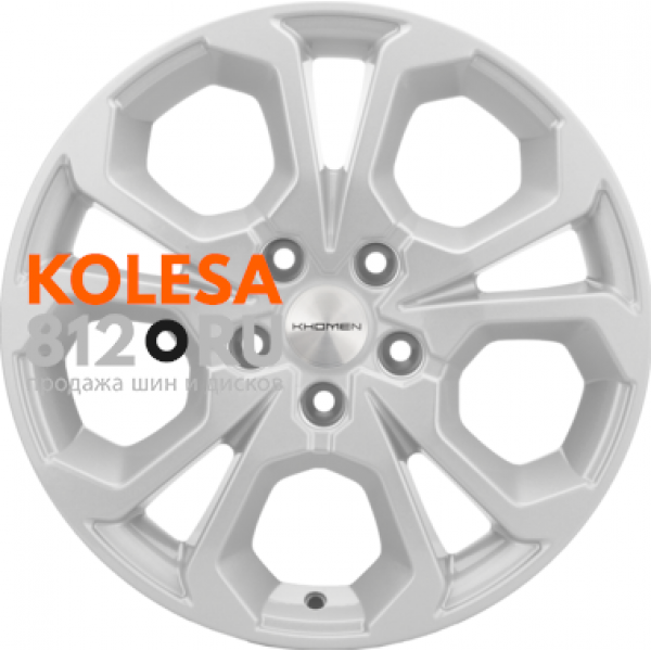 Khomen Wheels KHW1711 6.5 R17 PCD:5/114.3 ET:50 DIA:67.1 F-Silver