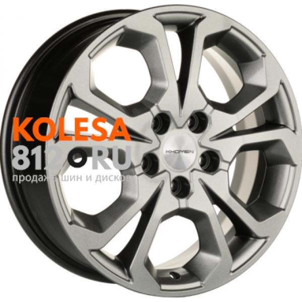 Khomen Wheels KHW1711 6.5 R17 PCD:5/114.3 ET:50 DIA:67.1 G-Silver