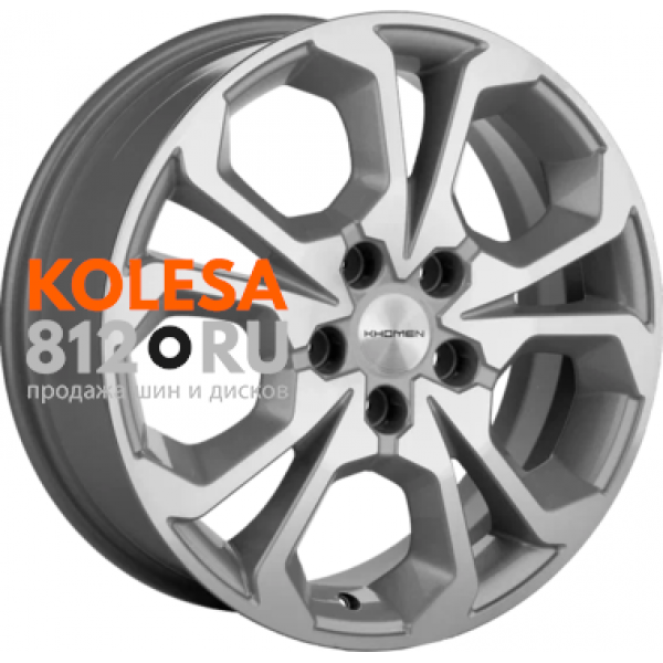 Khomen Wheels KHW1711 6.5 R17 PCD:5/114.3 ET:45 DIA:54.1 F-Silver-FP