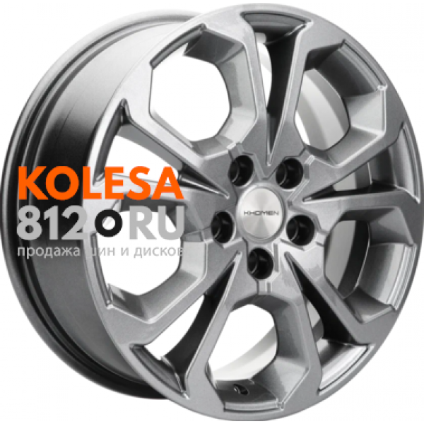 Khomen Wheels KHW1711 6.5 R17 PCD:5/114.3 ET:45 DIA:54.1 Gray