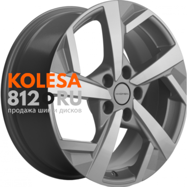 Khomen Wheels KHW1712 7 R17 PCD:5/110 ET:46 DIA:63.3 F-Silver-FP