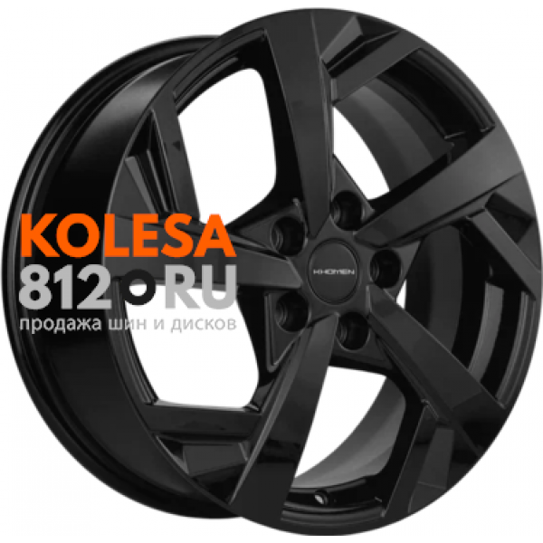 Khomen Wheels KHW1712 7 R17 PCD:5/112 ET:54 DIA:57.1 black