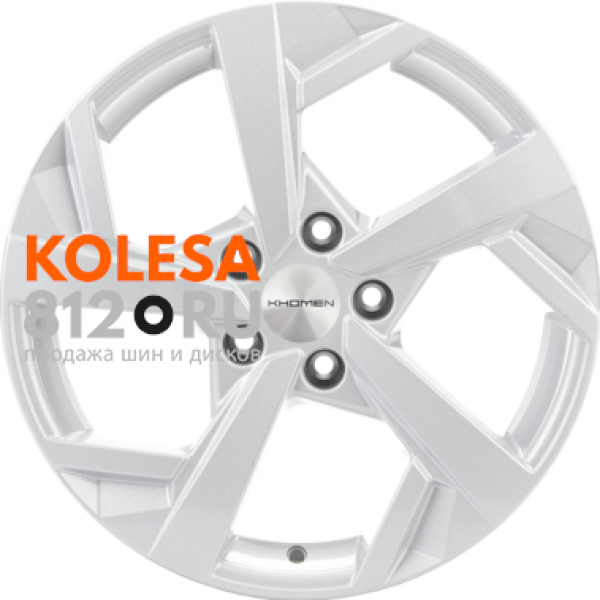 Khomen Wheels KHW1712 7 R17 PCD:5/112 ET:46 DIA:66.6 F-Silver
