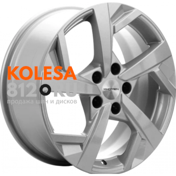 Khomen Wheels KHW1712 7 R17 PCD:5/114.3 ET:45 DIA:60.1 F-Silver