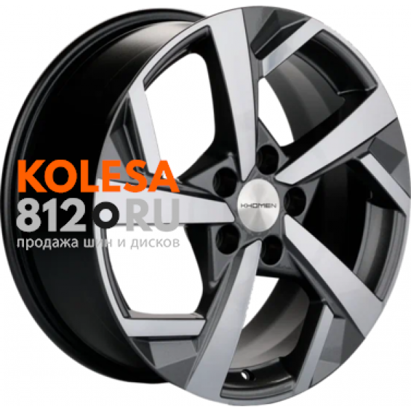 Khomen Wheels KHW1712 7 R17 PCD:5/114.3 ET:45 DIA:60.1 Gray-FP