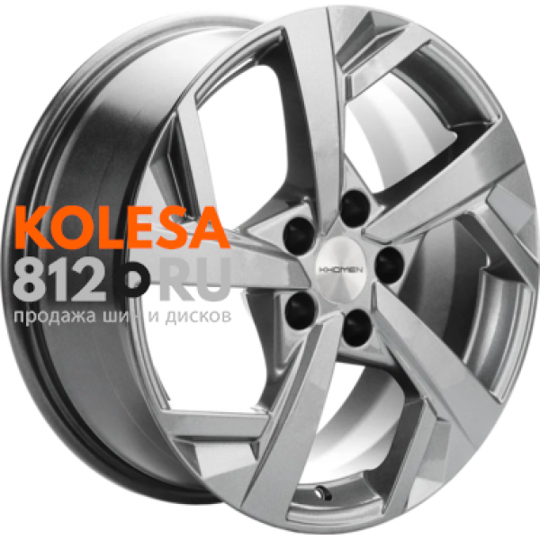 Khomen Wheels KHW1712 (Changan CS35/CS35 Pro) 7 R17 PCD:5/110 ET:46 DIA:63.3 Gray