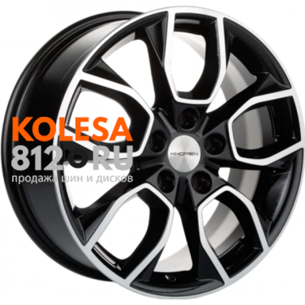 Khomen Wheels KHW1713 (Besturn X40) 7 R17 PCD:5/114.3 ET:40 DIA:57.1 Black-FP