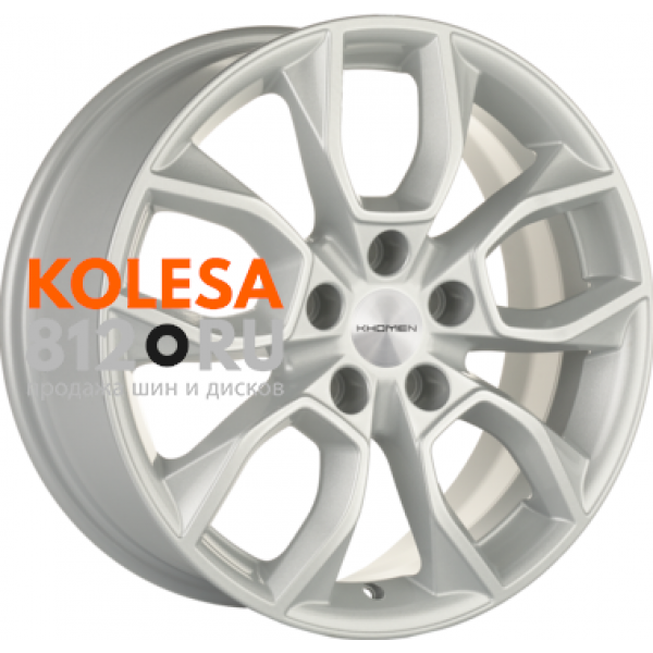 Khomen Wheels KHW1713 7 R17 PCD:5/114.3 ET:45 DIA:67.1 F-Silver