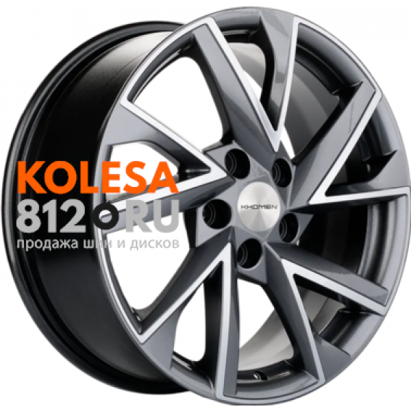 Khomen Wheels KHW1714 7 R17 PCD:5/110 ET:40 DIA:67.1 Gray-FP