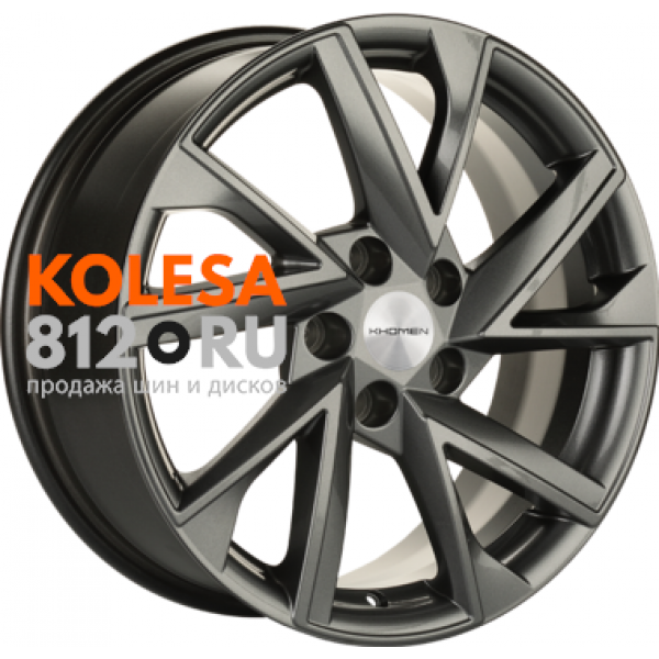 Khomen Wheels KHW1714 7 R17 PCD:5/112 ET:49 DIA:57.1 Gray