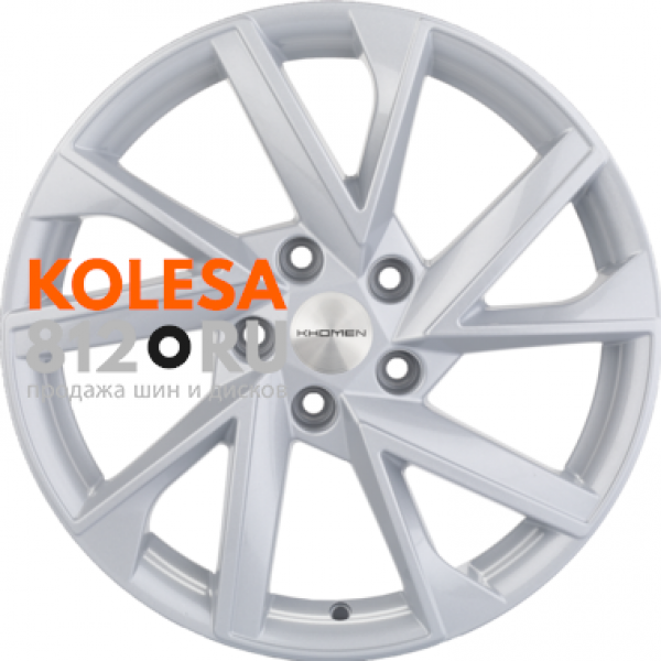 Khomen Wheels KHW1714 7 R17 PCD:5/112 ET:49 DIA:66.6 F-Silver