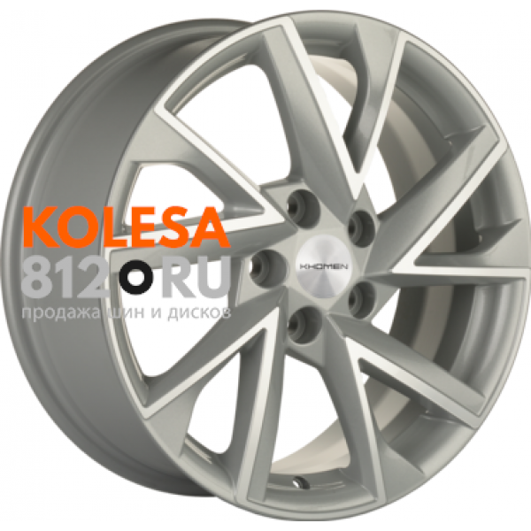 Khomen Wheels KHW1714 7 R17 PCD:5/114.3 ET:50 DIA:67.1 F-Silver-FP