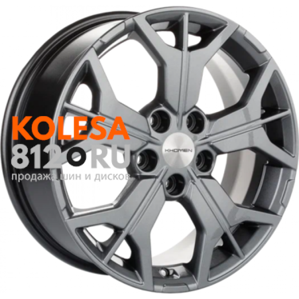 Khomen Wheels KHW1715 7 R17 PCD:5/114.3 ET:45 DIA:60.1 Gray