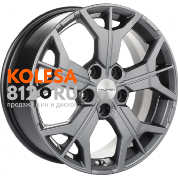 Khomen Wheels KHW1715 7 R17 PCD:5/114.3 ET:45 DIA:66.1 Gray