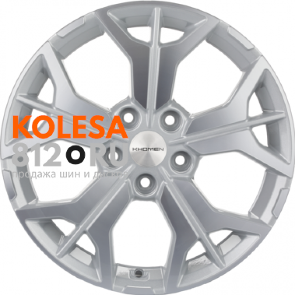 Khomen Wheels KHW1715 7 R17 PCD:5/114.3 ET:45 DIA:60.1 F-Silver-FP