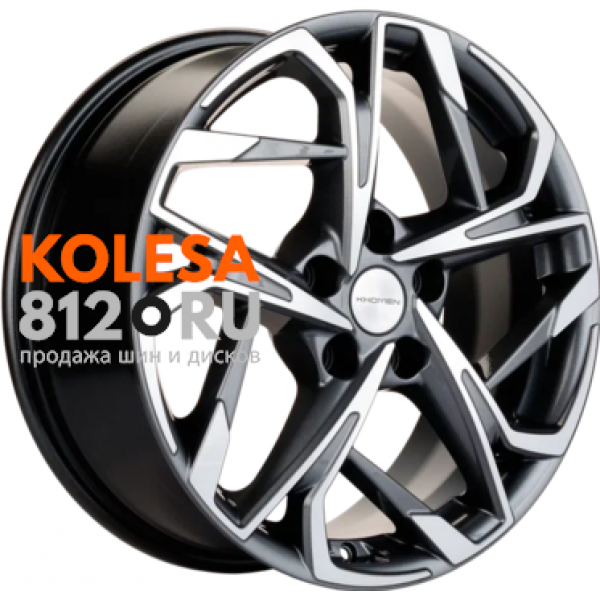 Khomen Wheels KHW1716 7 R17 PCD:5/108 ET:40 DIA:54.1 Gray-FP