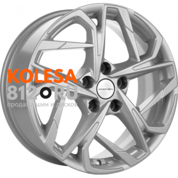 Khomen Wheels KHW1716 7 R17 PCD:5/114.3 ET:48 DIA:56.1 F-Silver