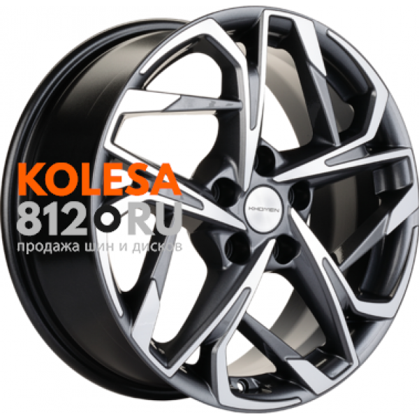 Khomen Wheels KHW1716 7 R17 PCD:5/114.3 ET:51 DIA:67.1 Gray