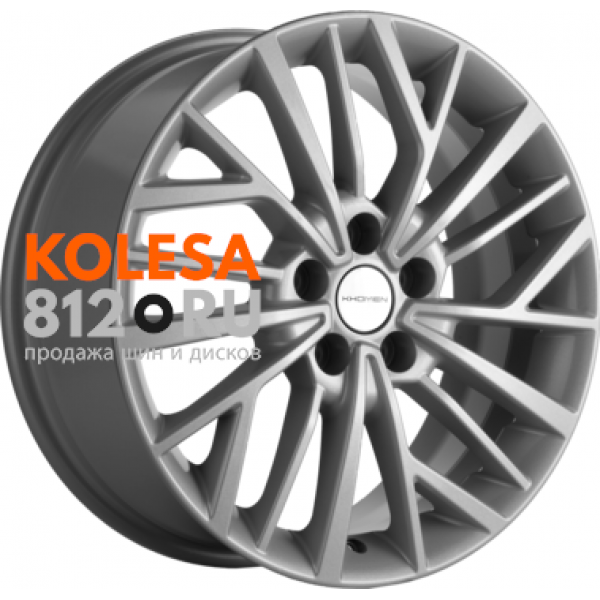 Khomen Wheels KHW1722 6.5 R17 PCD:5/108 ET:33 DIA:60.1 F-Silver