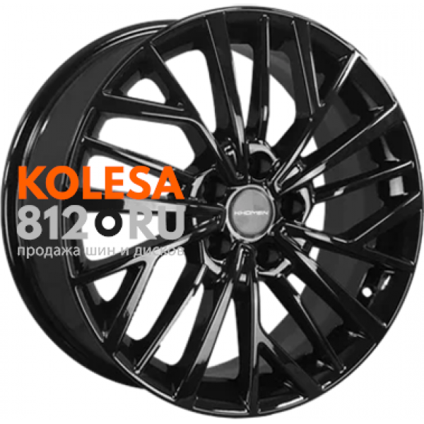 Khomen Wheels KHW1717 7 R17 PCD:5/108 ET:50 DIA:63.35 black