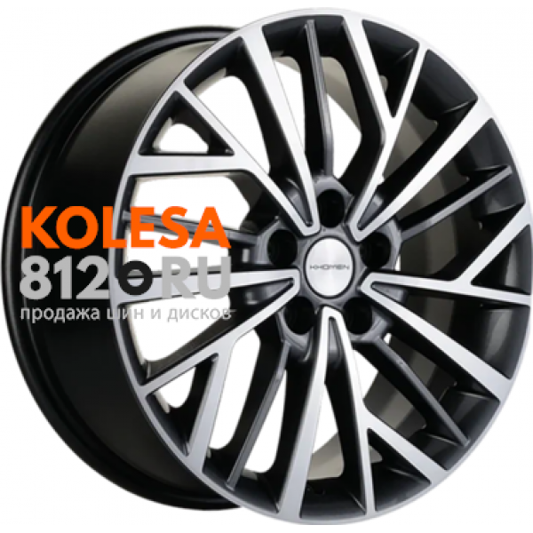 Khomen Wheels KHW1717 7 R17 PCD:5/110 ET:40 DIA:67.1 Gray-FP