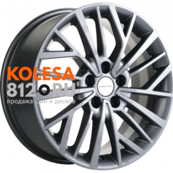 Khomen Wheels KHW1717 7 R17 PCD:5/110 ET:40 DIA:67.1 Gray