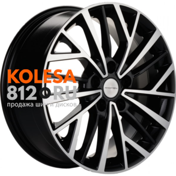 Khomen Wheels KHW1717 7 R17 PCD:5/110 ET:46 DIA:63.3 Black-FP