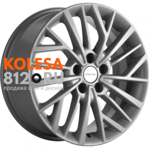 Khomen Wheels KHW1717 7 R17 PCD:5/110 ET:46 DIA:63.3 F-Silver