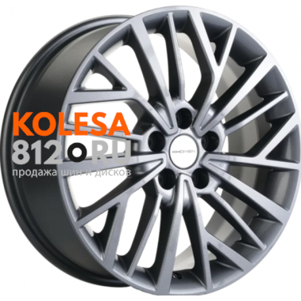 Khomen Wheels KHW1717 7 R17 PCD:5/114.3 ET:45 DIA:67.1 Gray