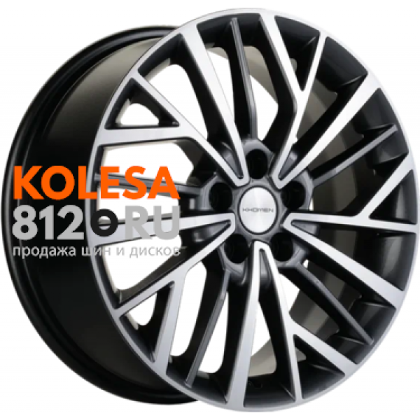 Khomen Wheels KHW1717 7 R17 PCD:5/110 ET:46 DIA:63.3 Gray-FP