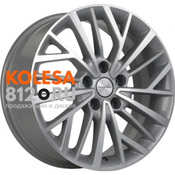 Khomen Wheels KHW1717 7 R17 PCD:5/108 ET:40 DIA:60.1 F-Silver-FP