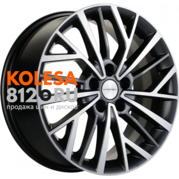 Khomen Wheels KHW1717 7 R17 PCD:5/114.3 ET:37 DIA:66.5 Gray-FP