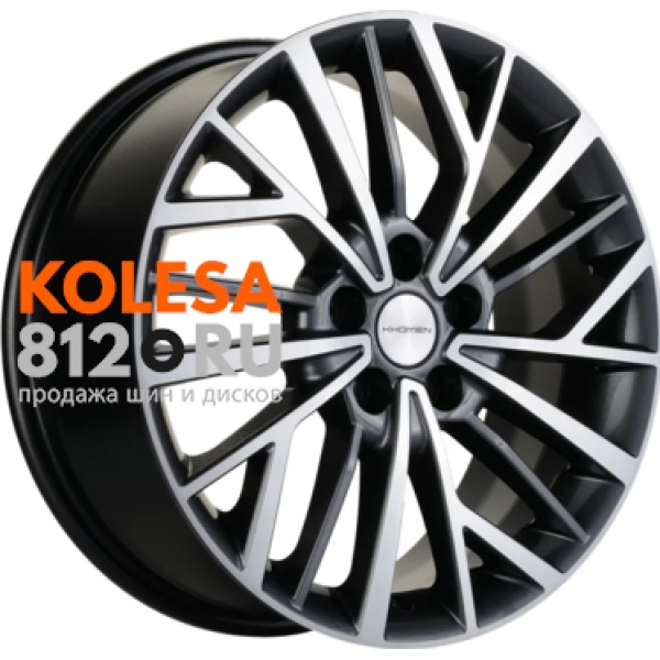 Khomen Wheels KHW1717 7 R17 PCD:5/114.3 ET:48 DIA:67.1 Gray-FP