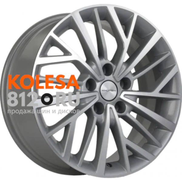 Khomen Wheels KHW1717 7 R17 PCD:5/112 ET:43 DIA:57.1 F-Silver-FP