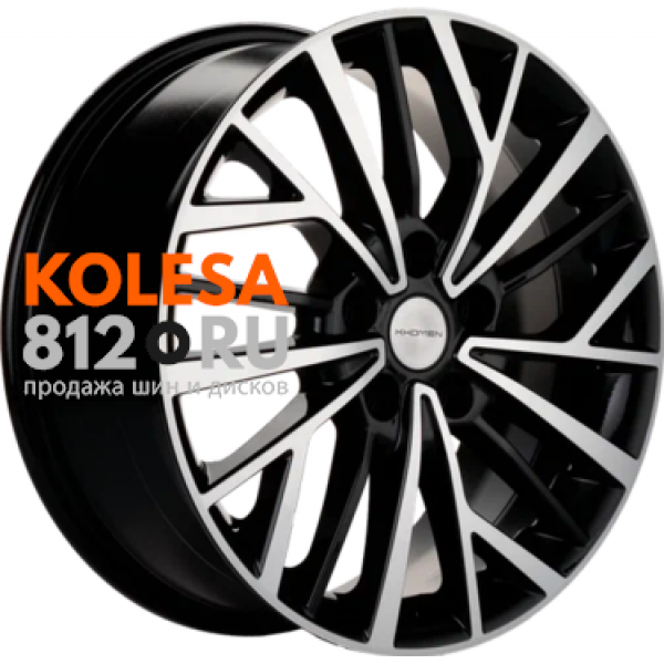 Khomen Wheels KHW1717 7 R17 PCD:5/114.3 ET:40 DIA:66.1 Black-FP