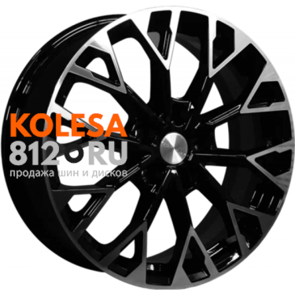 Khomen Wheels KHW1718 7 R17 PCD:5/108 ET:33 DIA:60.1 Black-FP