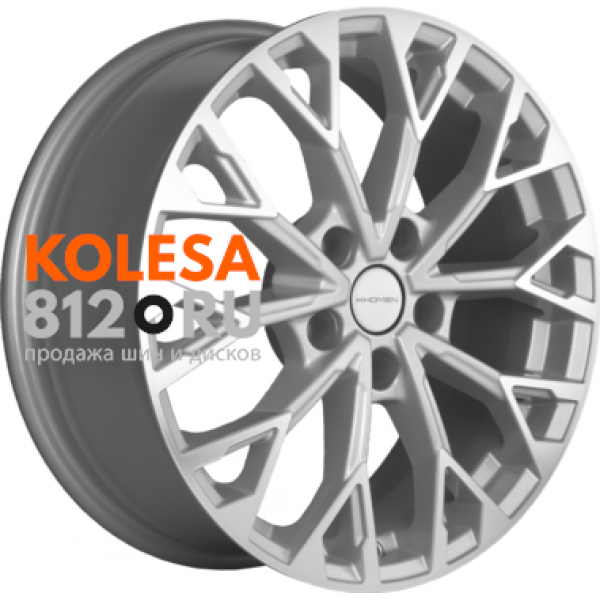 Khomen Wheels KHW1718 7 R17 PCD:5/108 ET:36 DIA:65.1 F-Silver-FP