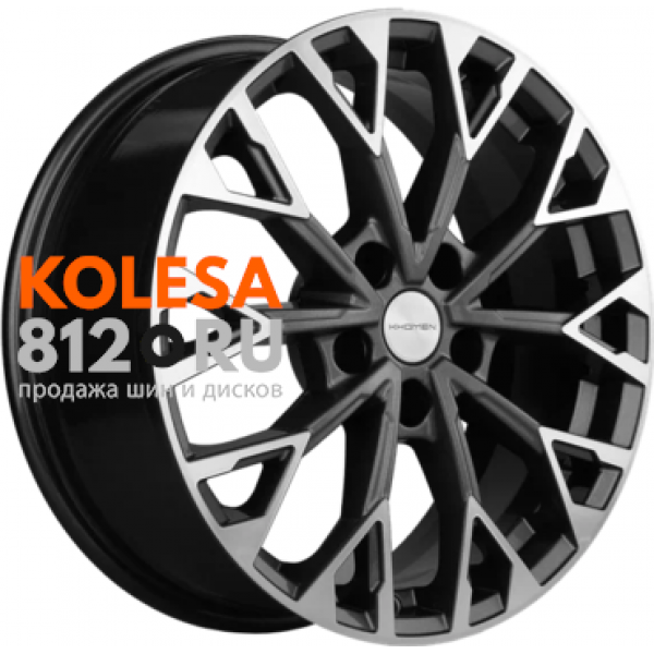 Khomen Wheels KHW1718 7 R17 PCD:5/112 ET:45 DIA:57.1 Gray-FP