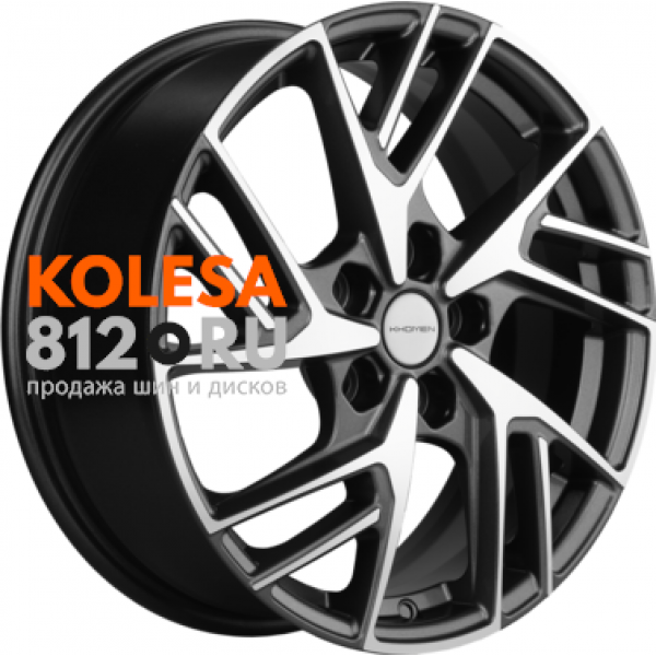 Khomen Wheels KHW1722 6.5 R17 PCD:5/114.3 ET:45 DIA:54.1 Gray-FP