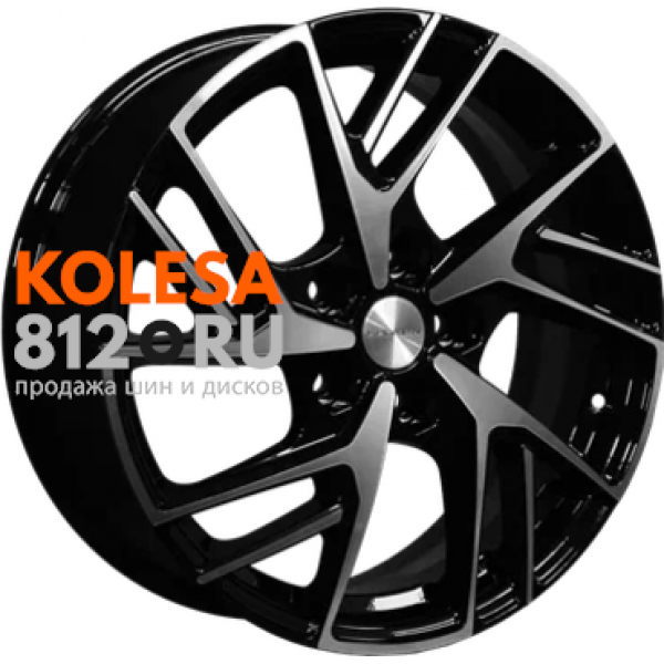 Khomen Wheels KHW1722 6.5 R17 PCD:5/114.3 ET:40 DIA:64.1 Black-FP