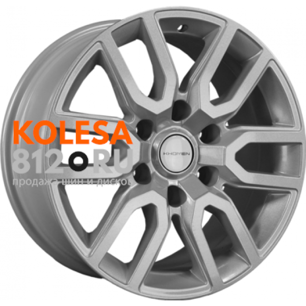 Khomen Wheels KHW1723 8 R17 PCD:6/139.7 ET:25 DIA:106.1 F-Silver