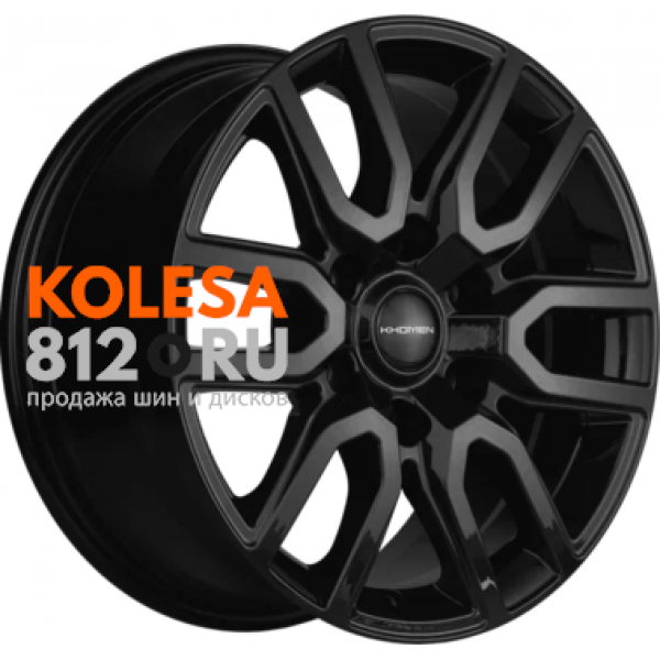 Khomen Wheels KHW1723 8 R17 PCD:6/139.7 ET:30 DIA:106.1 black