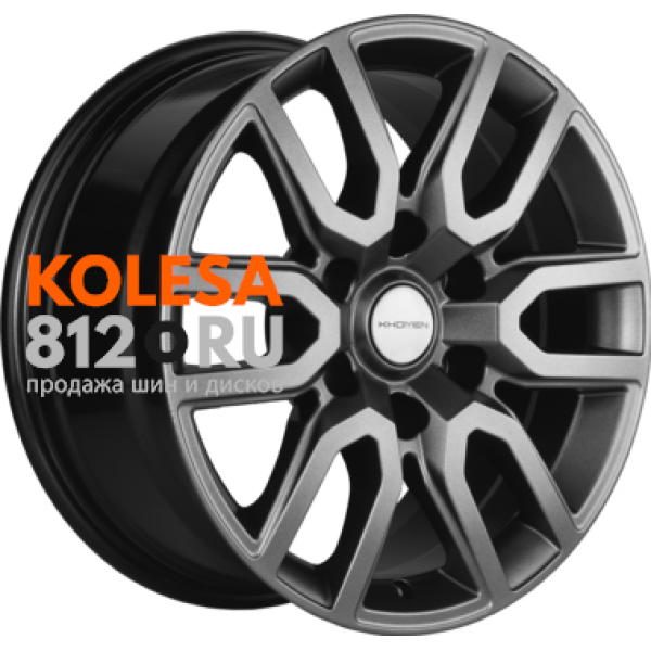 Khomen Wheels KHW1723 8 R17 PCD:6/139.7 ET:36 DIA:100.1 Gray