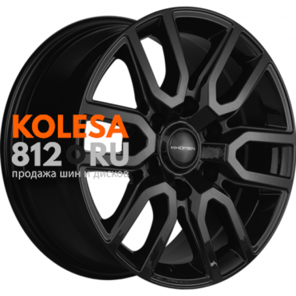 Khomen Wheels KHW1723 8 R17 PCD:6/139.7 ET:38 DIA:67.1 black