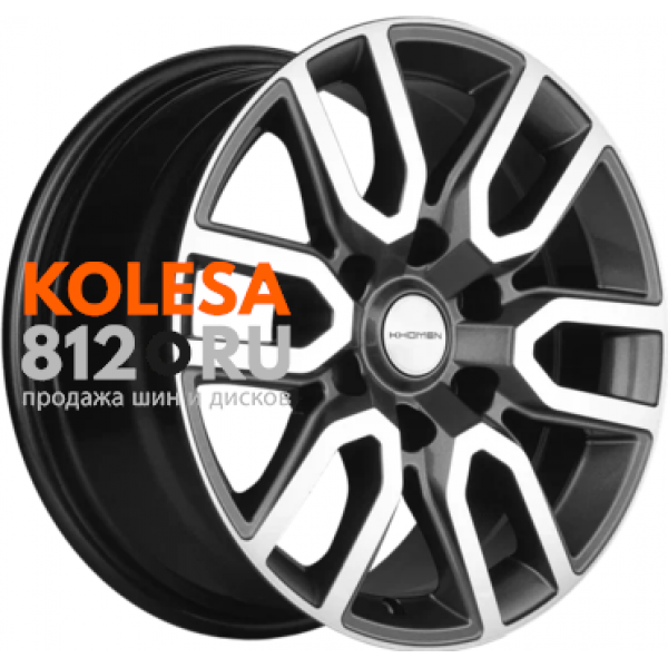 Khomen Wheels KHW1723 8 R17 PCD:6/139.7 ET:42 DIA:75.1 Gray-FP