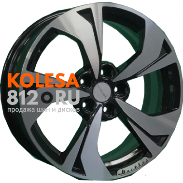 Khomen Wheels KHW1724 7 R17 PCD:5/108 ET:40 DIA:54.1 Black-FP